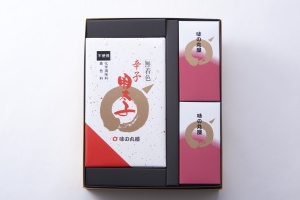 無着色辛子明太子330g、選べる瓶もの2本　【詰合せ】