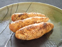 無着色辛子明太子　直火炙り 木箱 440g