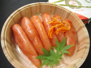 【限定商品】無着色辛子明太子　夏樽 440g　(中辛&柚子味)