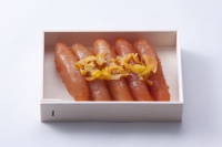 無着色辛子明太子(柚子味)220g、選べる瓶もの1本　【詰合せ】