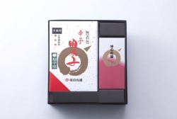 無着色辛子明太子(柚子味)220g、選べる瓶もの1本　【詰合せ】