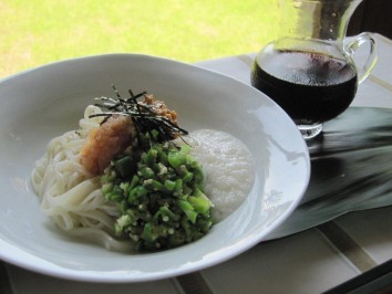 ピリ辛冷し稲庭うどん